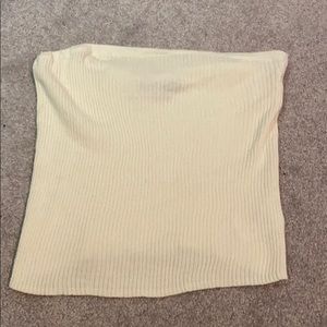 American Eagle Outfitters White Tube Top